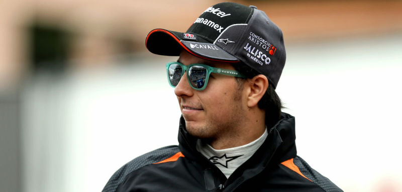 El conductor mexicano de Formula 1 Sergio Pérez. Imagen: SergioPerez.mx